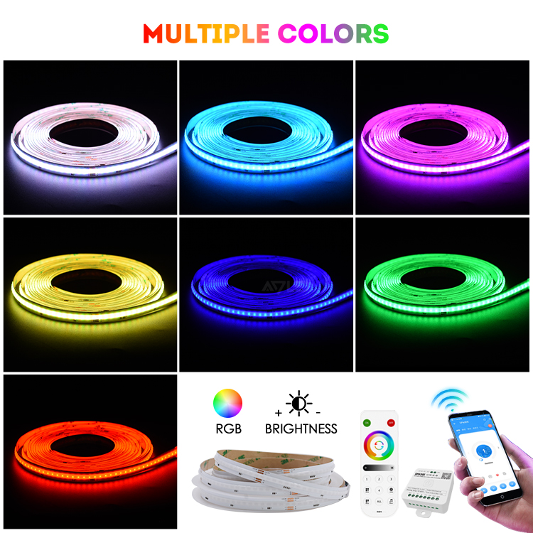 Tira LED RGB 5 metros de múltiples colores